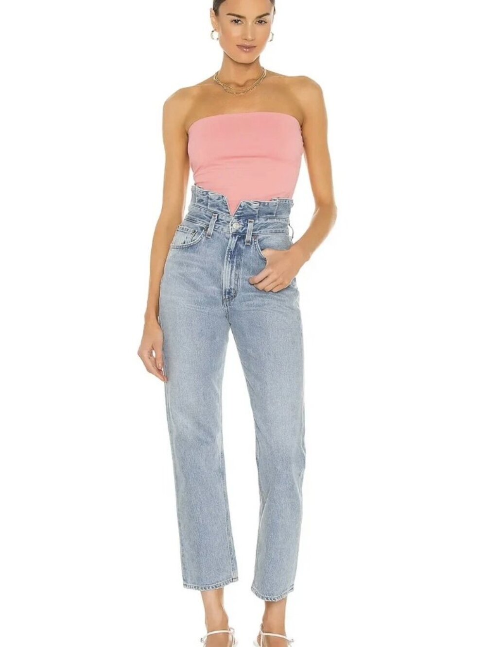 AGOLDE High Rise Jeans | Premium Denim | 90s Vintage Fit